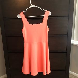 NWT pink skater dress